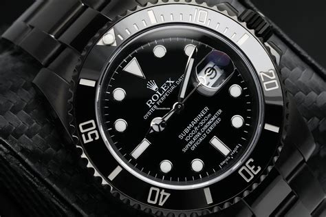 rolex submariner nero pvd|rolex submariner date black price.